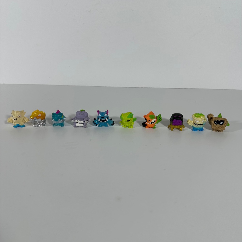 Lot of 10 Mr. Beast Lab Swarms Mini Figures Mixed Lot
